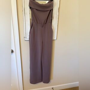 Spanx strapless Jumpsuit sz S, dark Taupe NWOT